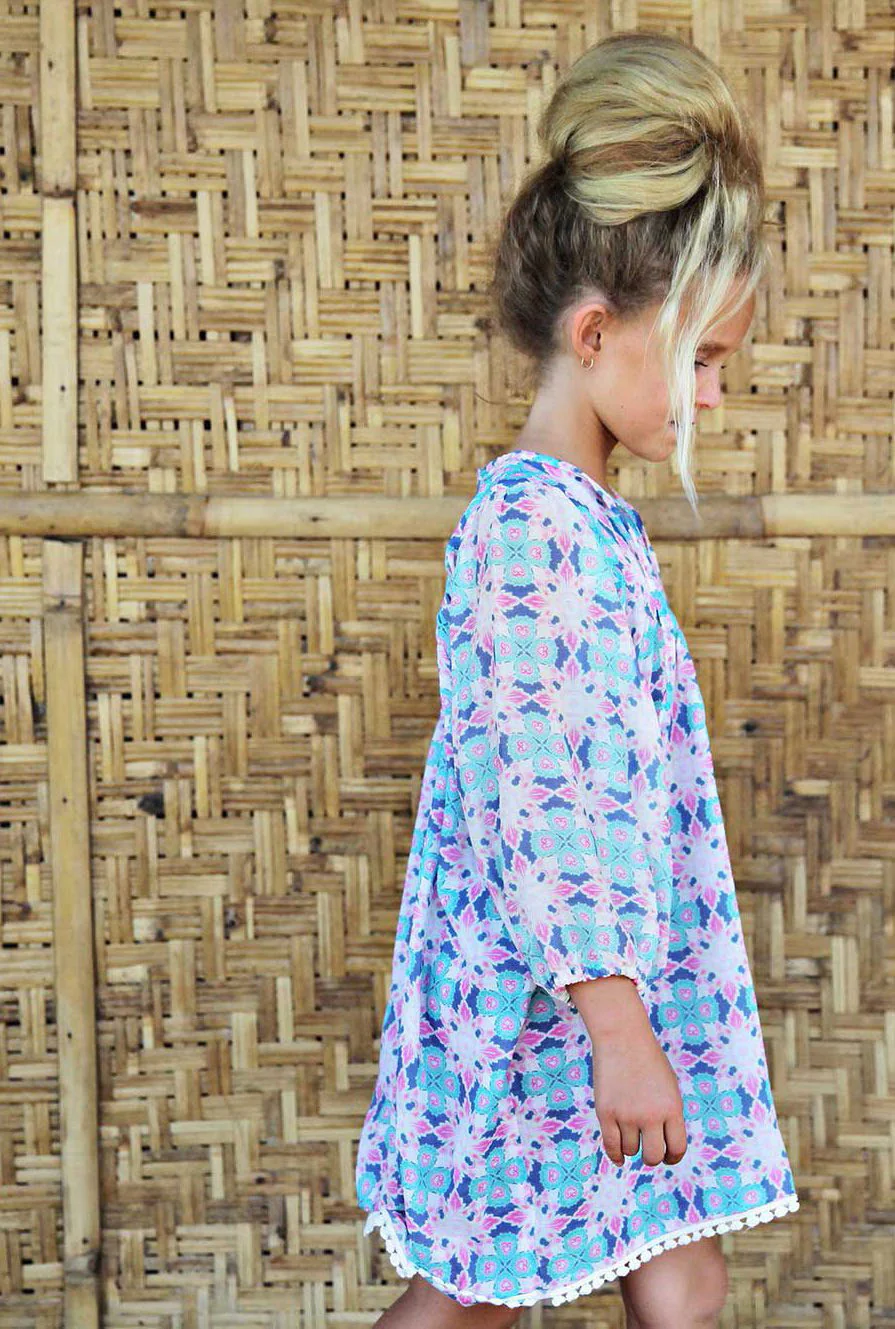 Matahari Flower Kaftan - Image 3